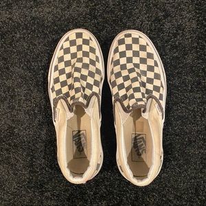Vans Checkered Slip on Shoes